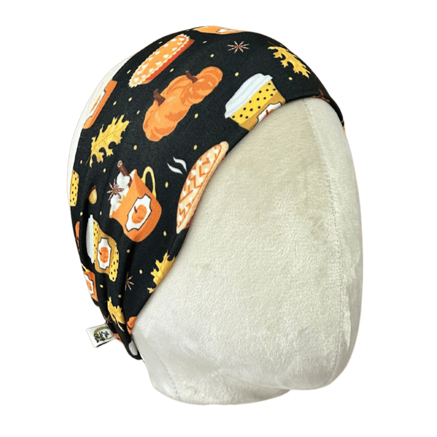Pumpkin Spice Latte Stretch Headband - The Sassy Olive