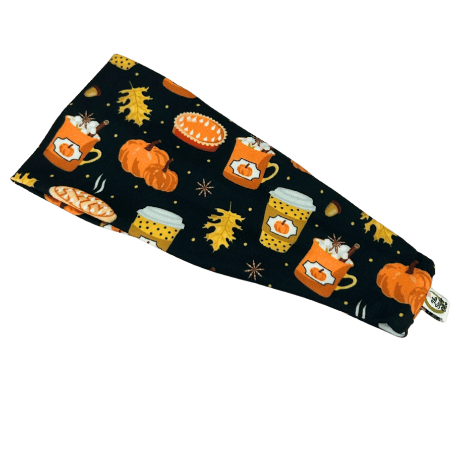 Pumpkin Spice Latte Stretch Headband - The Sassy Olive