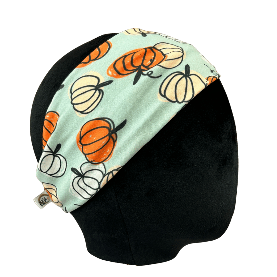 Pumpkin Toss Stretch Headband - The Sassy Olive