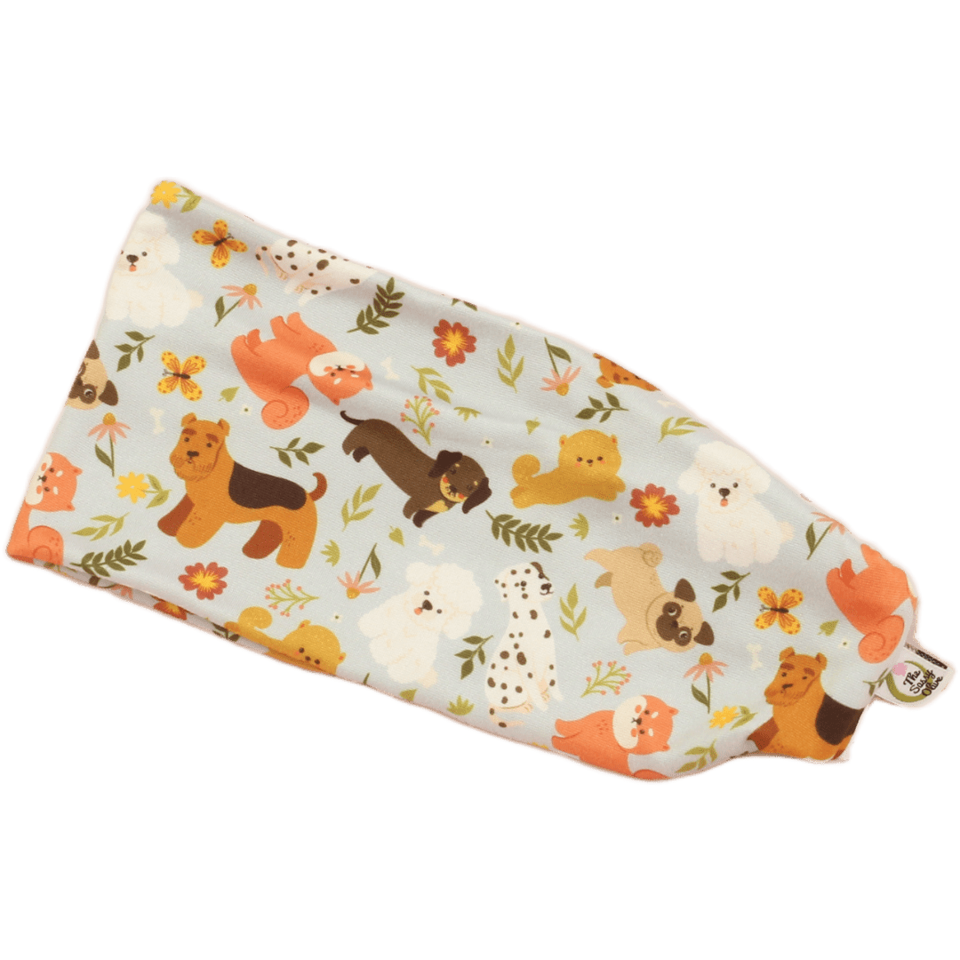 Puppy Garden Stretch Headband - The Sassy Olive