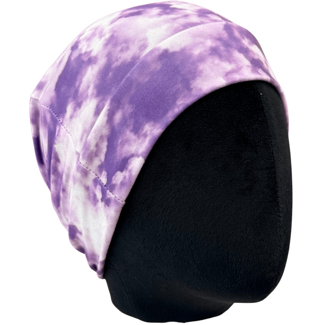 Purple + White Benzie Cap - The Sassy Olive
