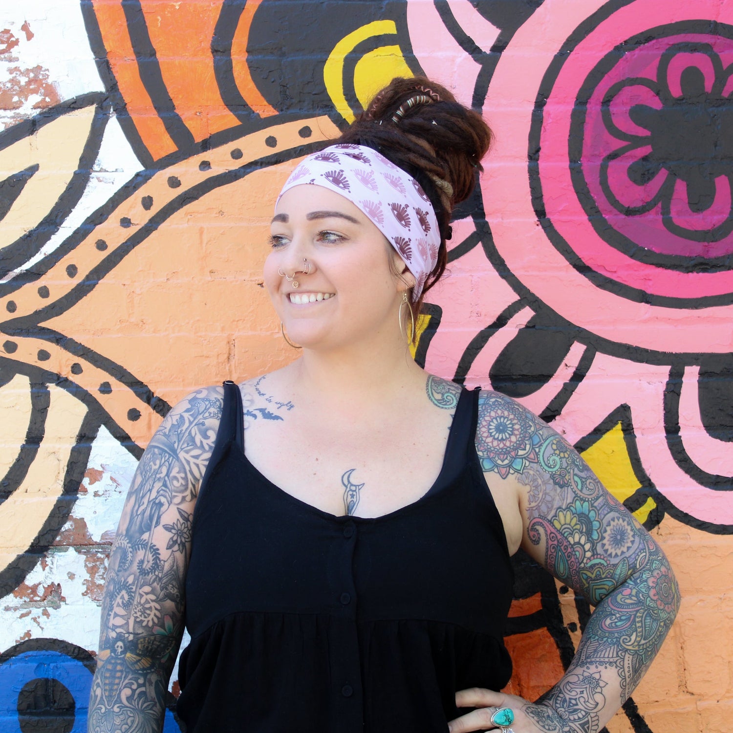 Pyramid Scheme Stretch Headband - The Sassy Olive