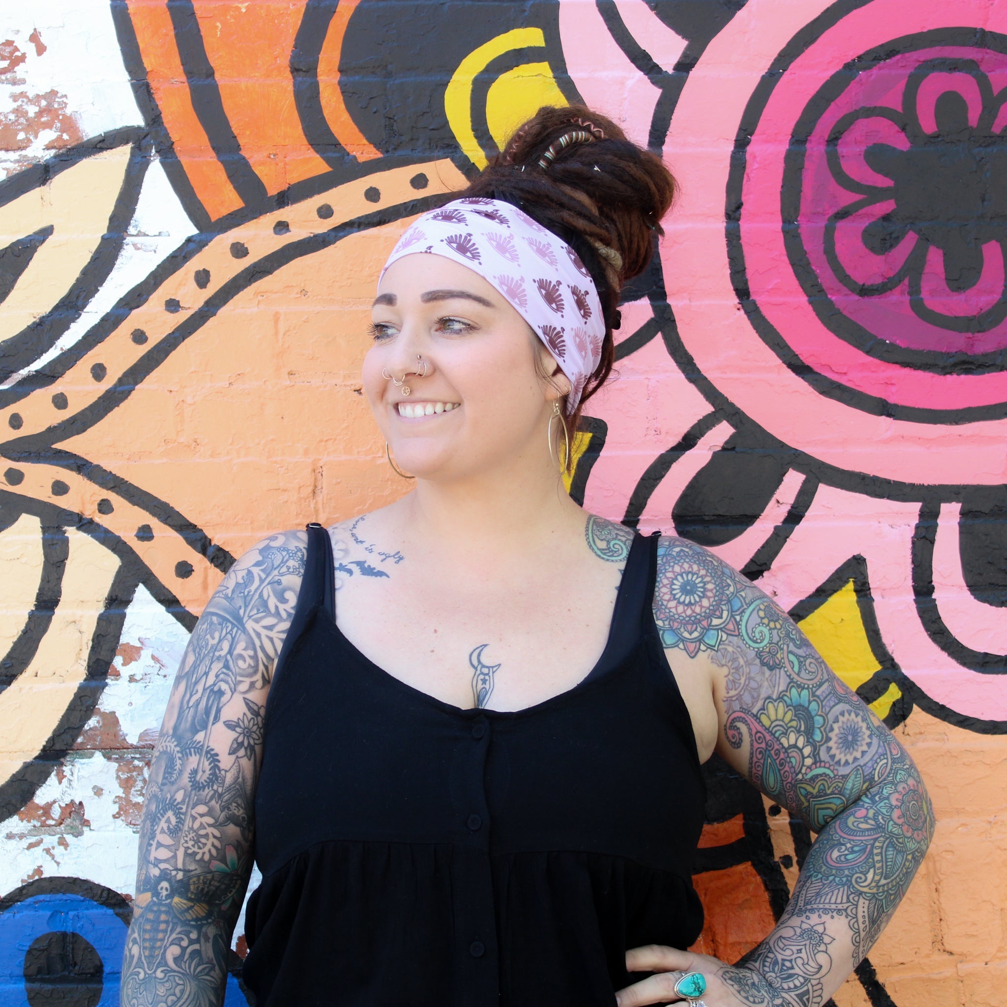 Pyramid Scheme Stretch Headband - The Sassy Olive
