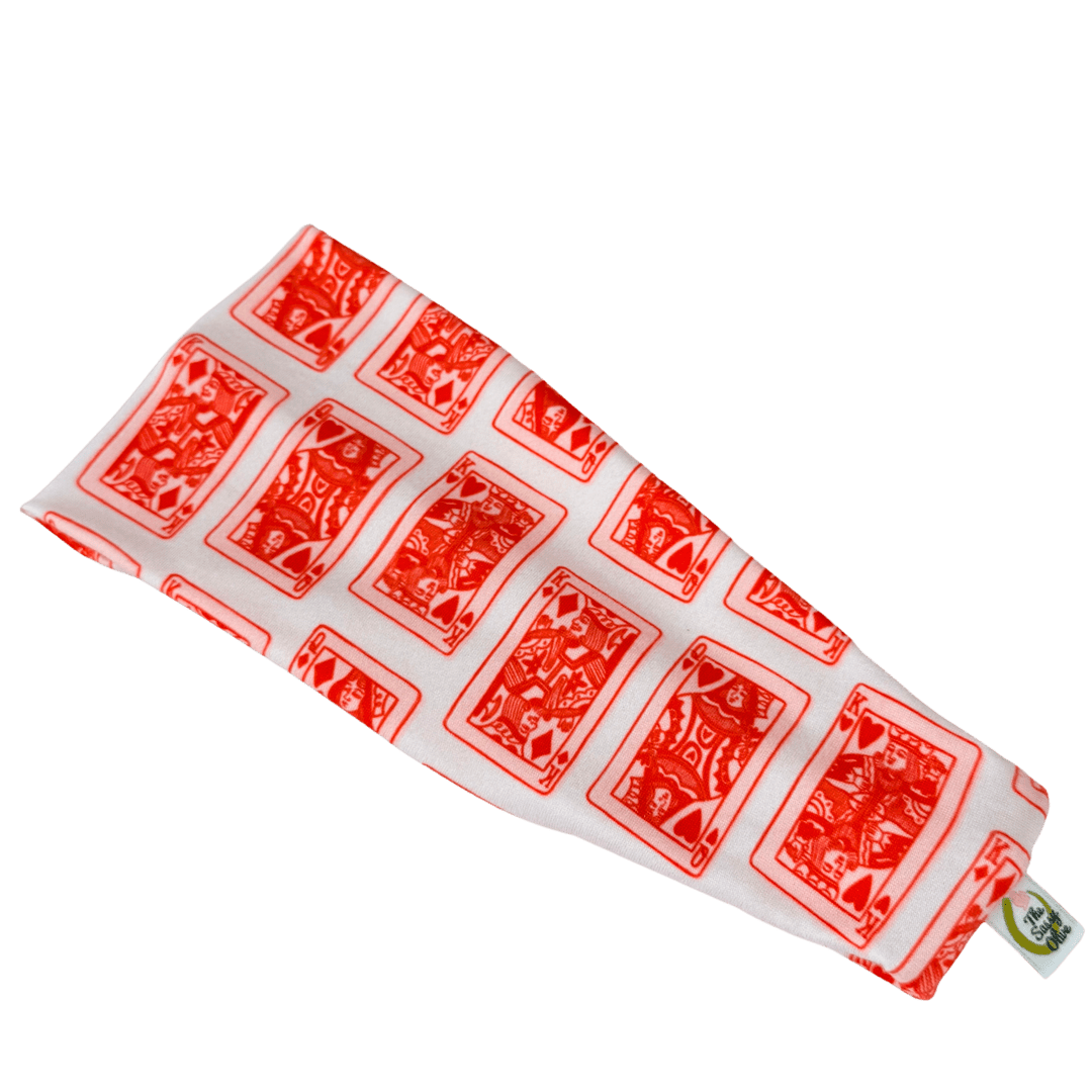 Queen of Hearts Stretch Headband - The Sassy Olive