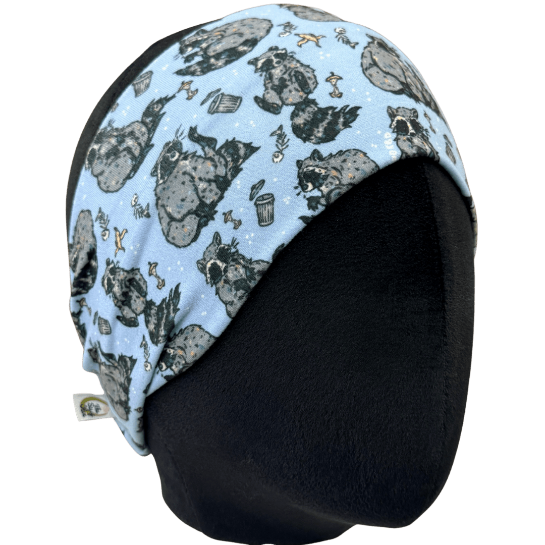 Raccoons by CloudKBD Stretch Headband - The Sassy Olive