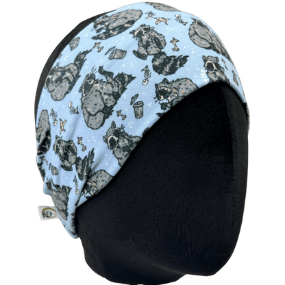 Raccoons by CloudKBD Stretch Headband - The Sassy Olive