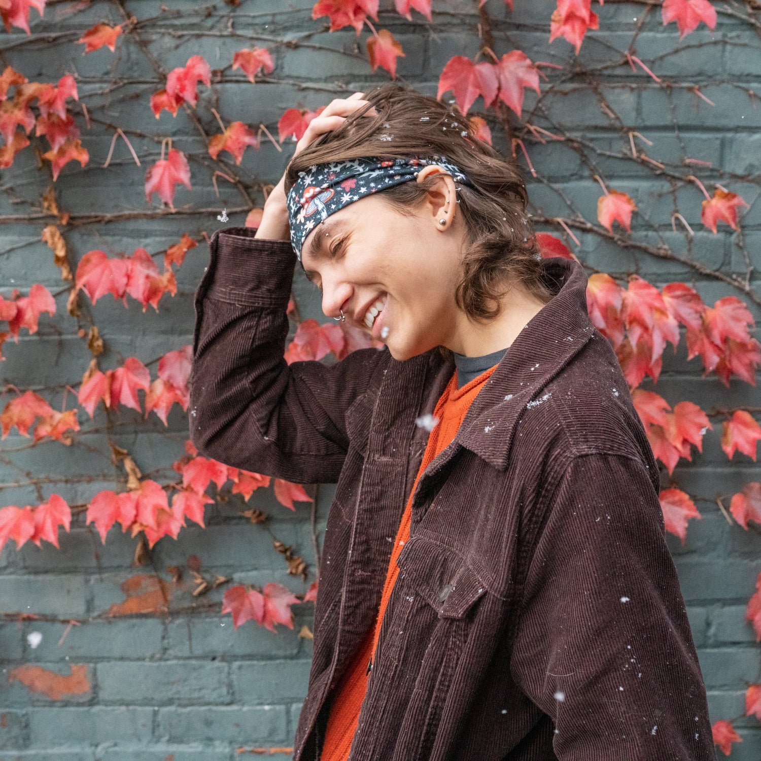Rad Shroomie Stretch Headband - The Sassy Olive