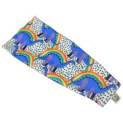 Rainbow Dinosaur Stretch Headband - The Sassy Olive