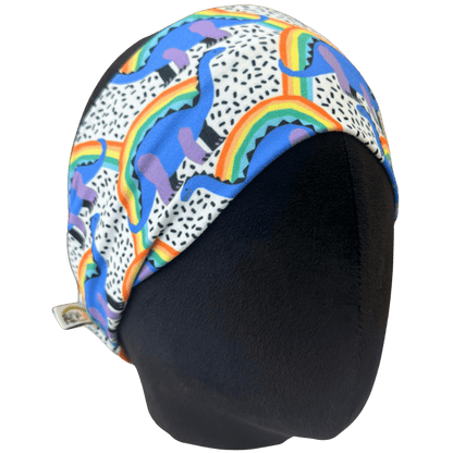 Rainbow Dinosaur Stretch Headband - The Sassy Olive