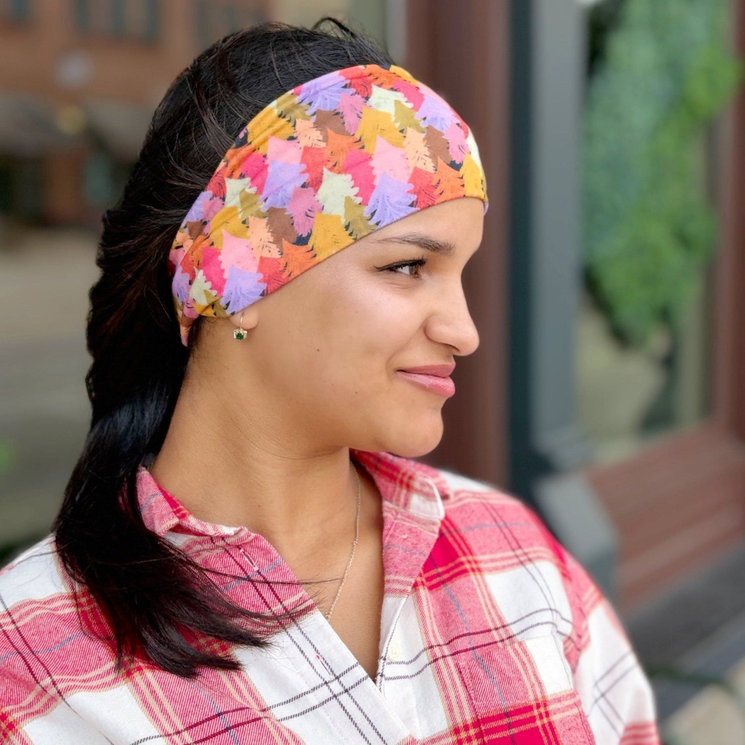 Rainbow Forest Stretch Headband - The Sassy Olive