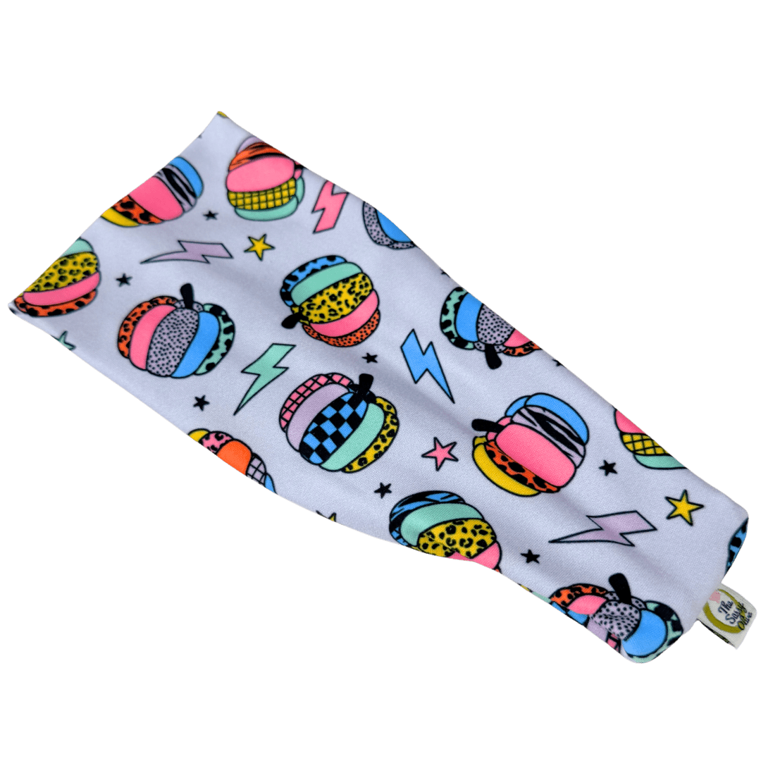 Rainbow Pumpkins Stretch Headband - The Sassy Olive