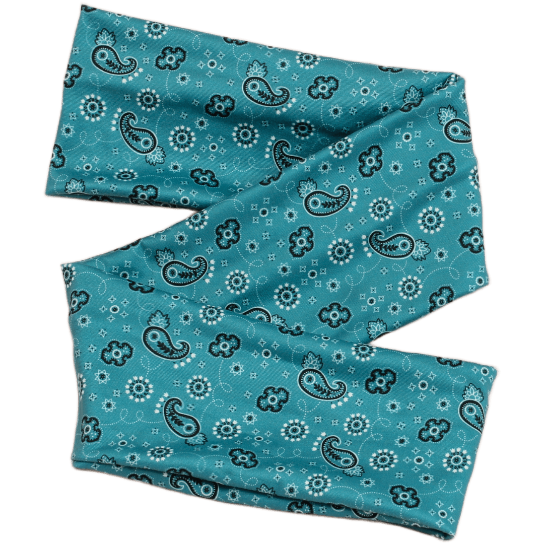 Rancher Bandana Paisley Wrap Headband - The Sassy Olive