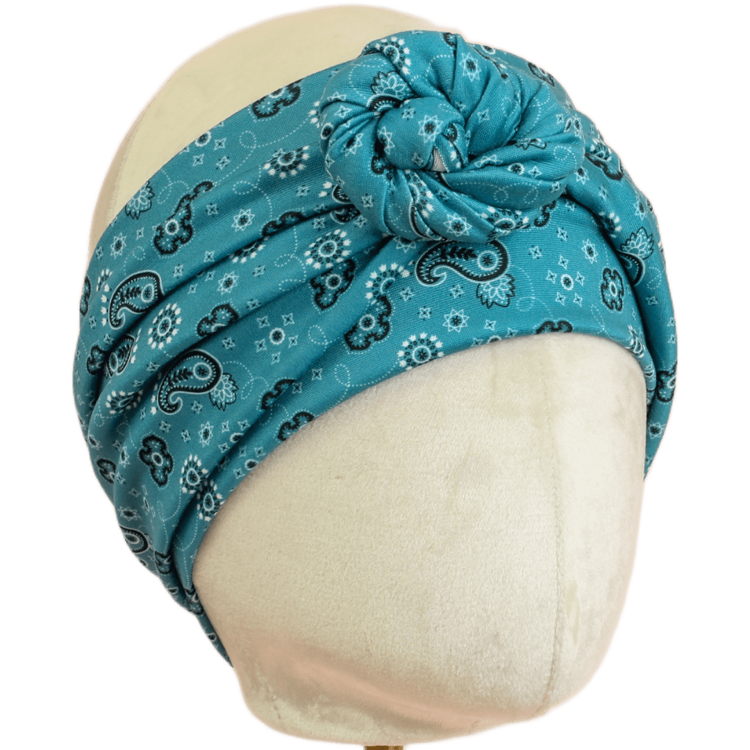 Rancher Bandana Paisley Wrap Headband - The Sassy Olive