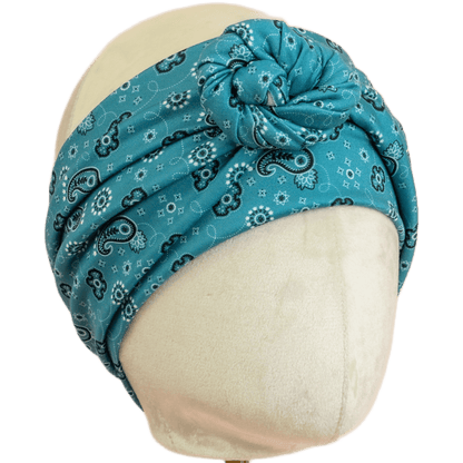 Rancher Bandana Paisley Wrap Headband - The Sassy Olive