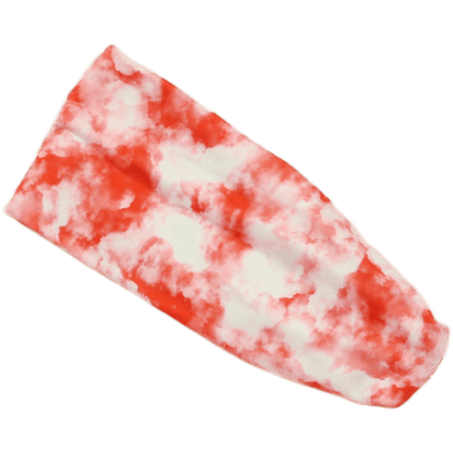 Red and White Stretch Headband - The Sassy Olive