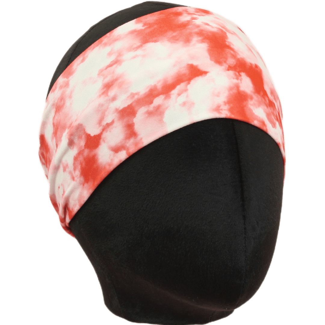 Red and White Stretch Headband - The Sassy Olive