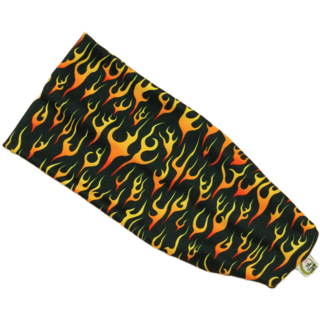 Red Hot Flames Stretch Headband - The Sassy Olive