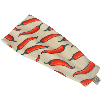 Red Hot Peppers Stretch Headband - The Sassy Olive
