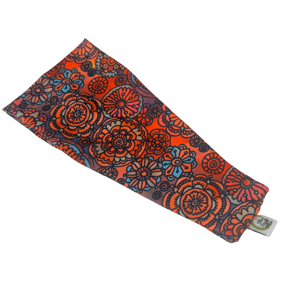 Red Mandala Love Stretch Headband - The Sassy Olive