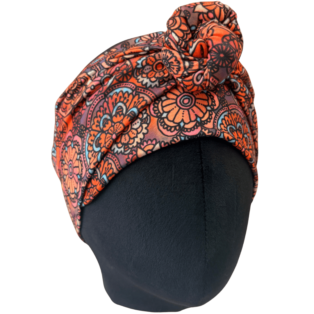 Red Mandala Love Wrap Headband - The Sassy Olive