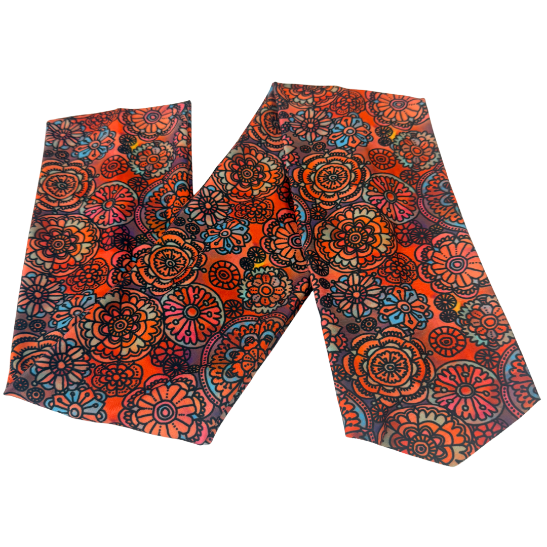 Red Mandala Love Wrap Headband - The Sassy Olive