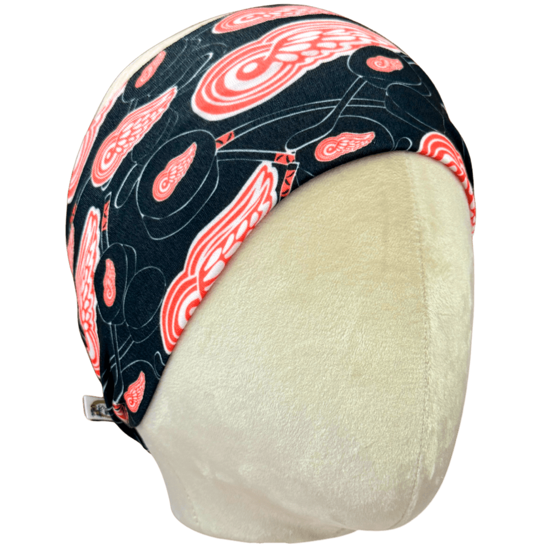 Red Wing Pucks Stretch Headband - The Sassy Olive