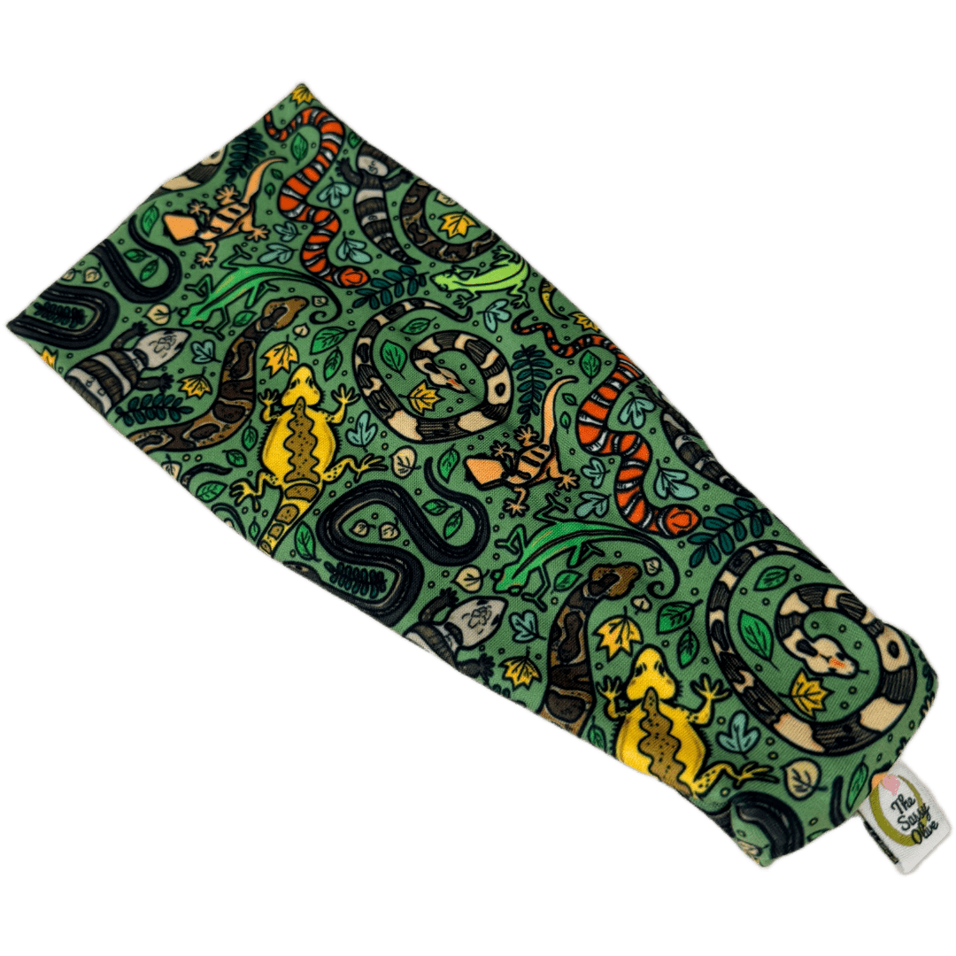 Reptiles Stretch Headband - The Sassy Olive