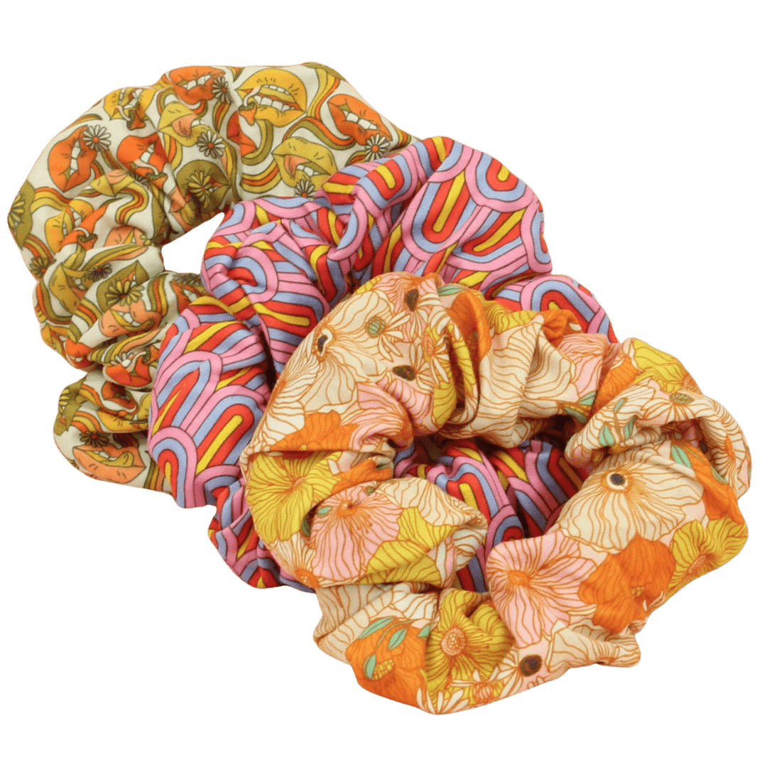 Retro Arches Scrunchie Pack - The Sassy Olive