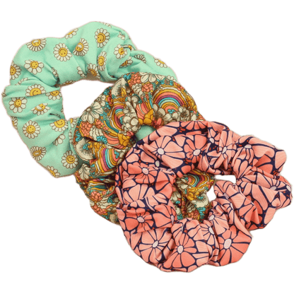 Retro Bright Scrunchie Pack - The Sassy Olive