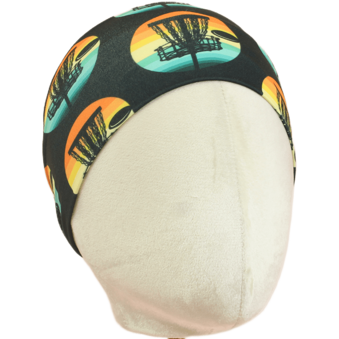 Retro Disc Stretch Headband - The Sassy Olive