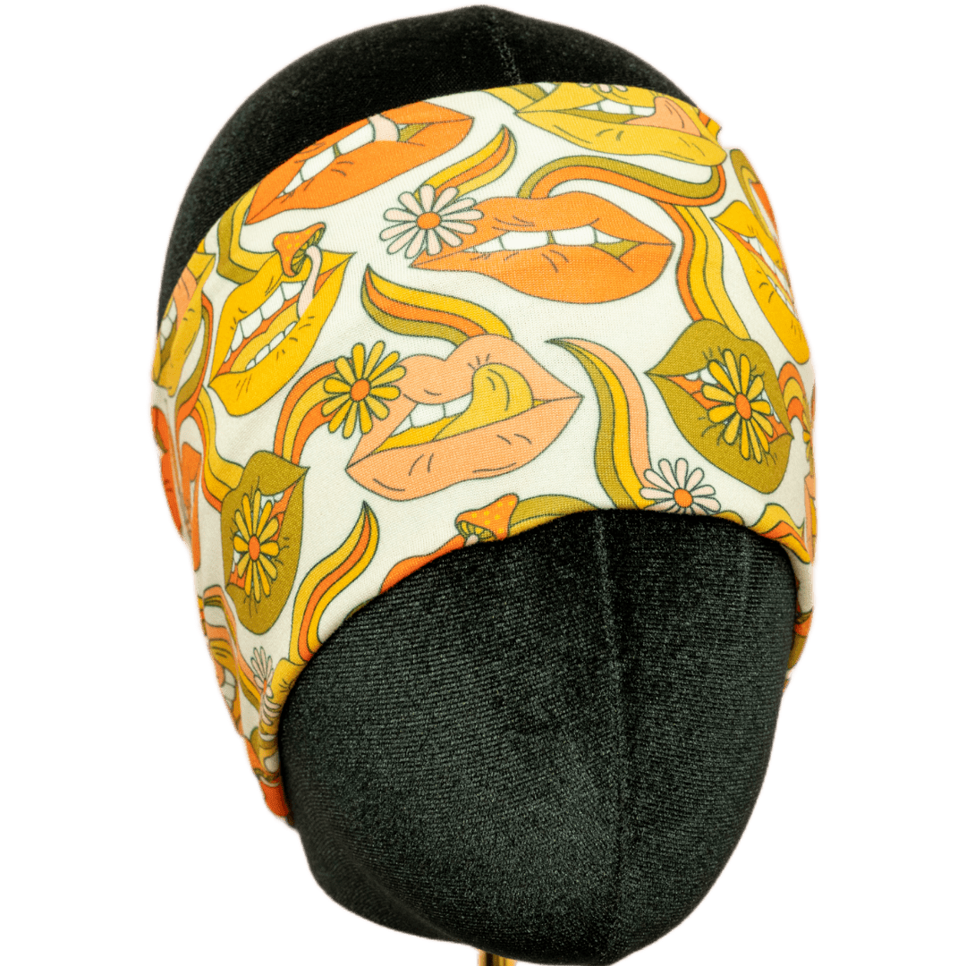 Retro Kisses Stretch Headband - The Sassy Olive