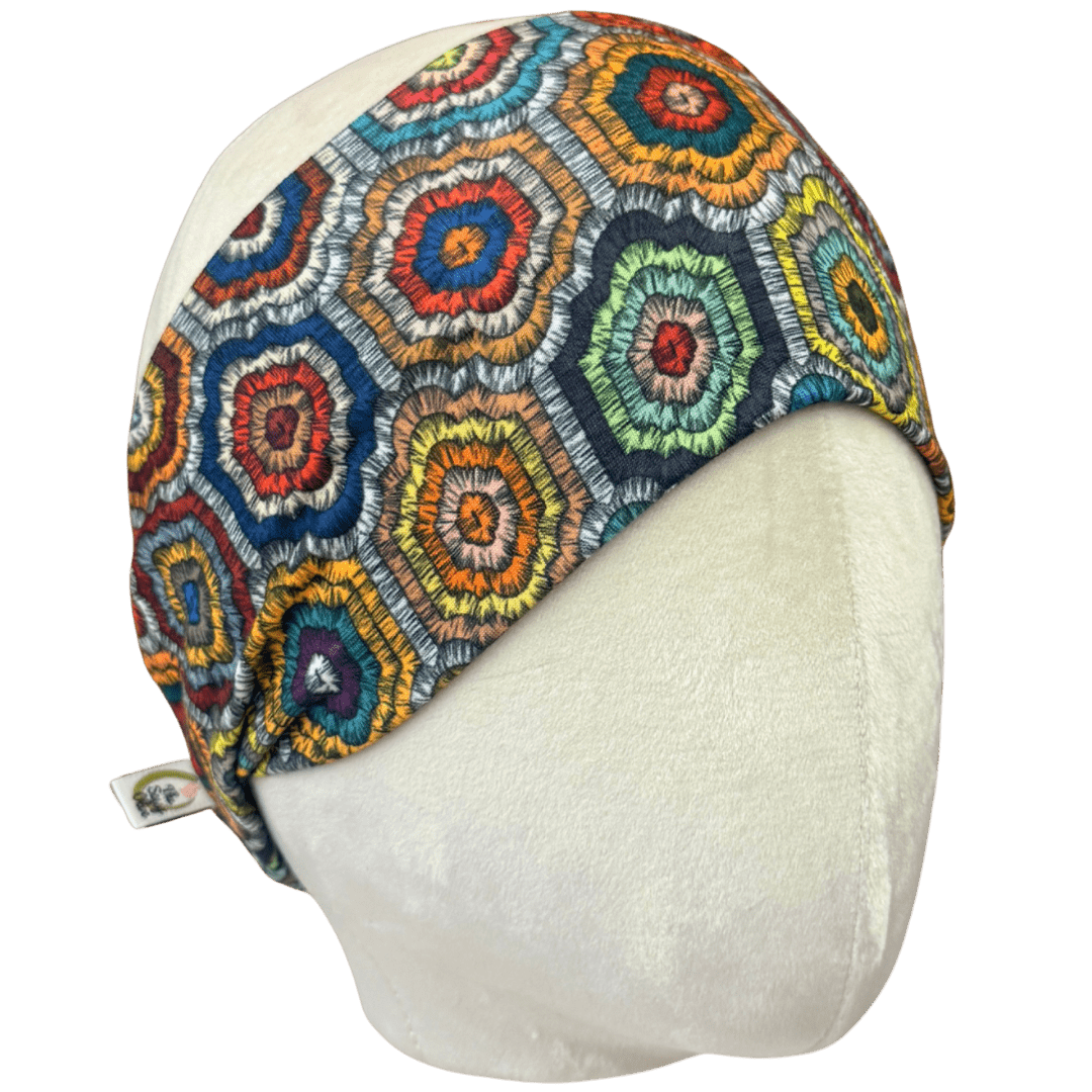 Retro Stitches Stretch Headband - The Sassy Olive