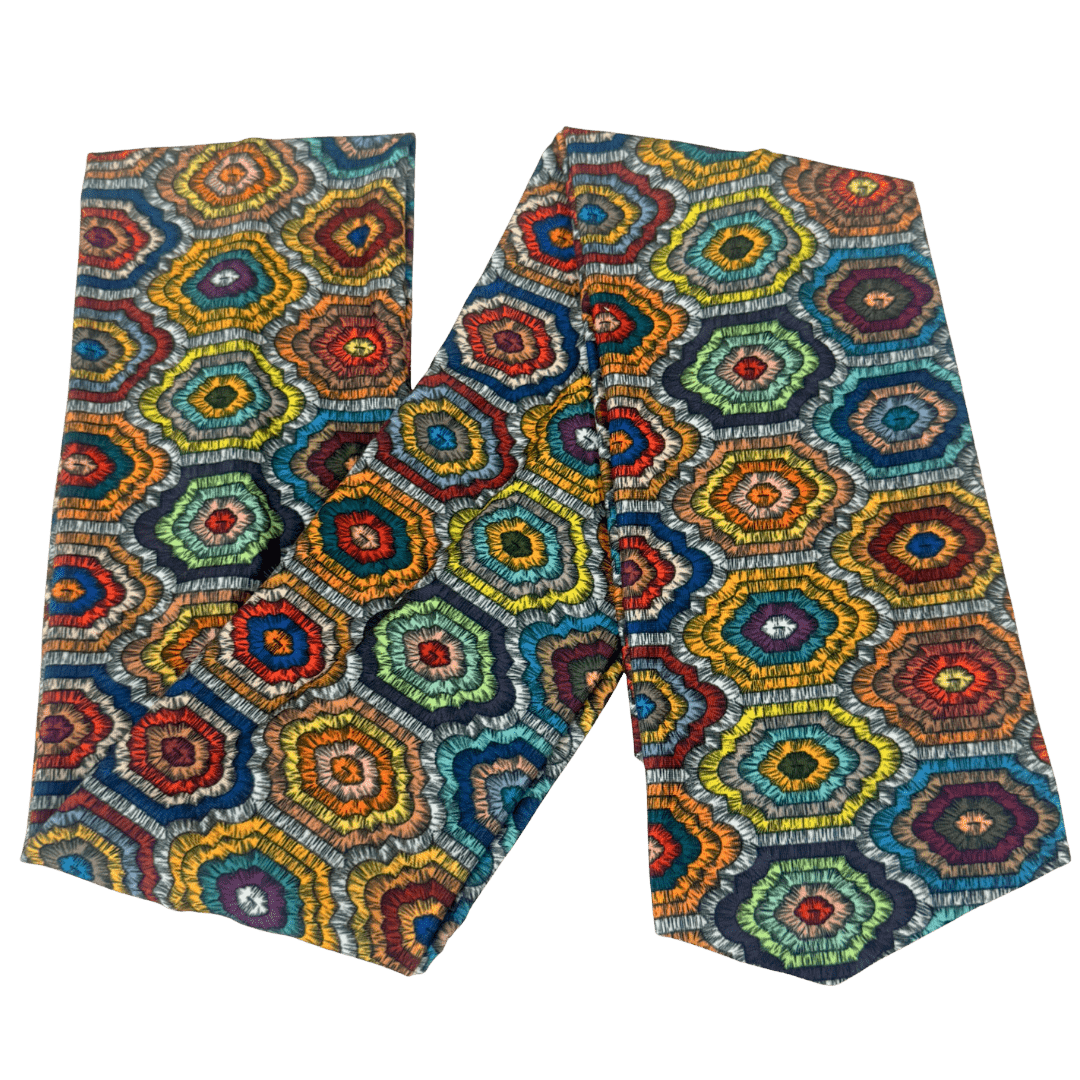 Retro Stitches Wrap Headband - The Sassy Olive