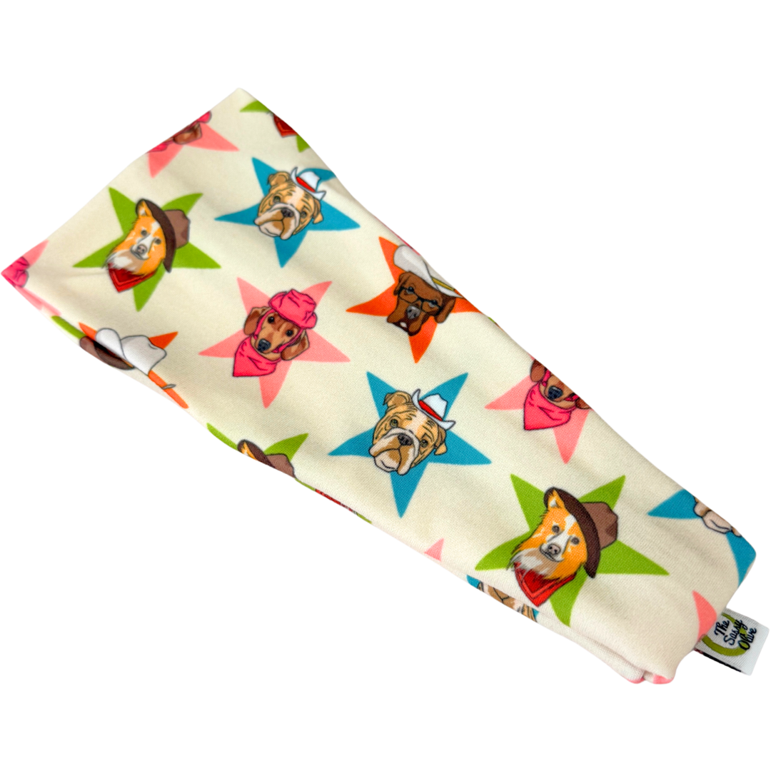 Rodeo Pups Stretch Headband - The Sassy Olive