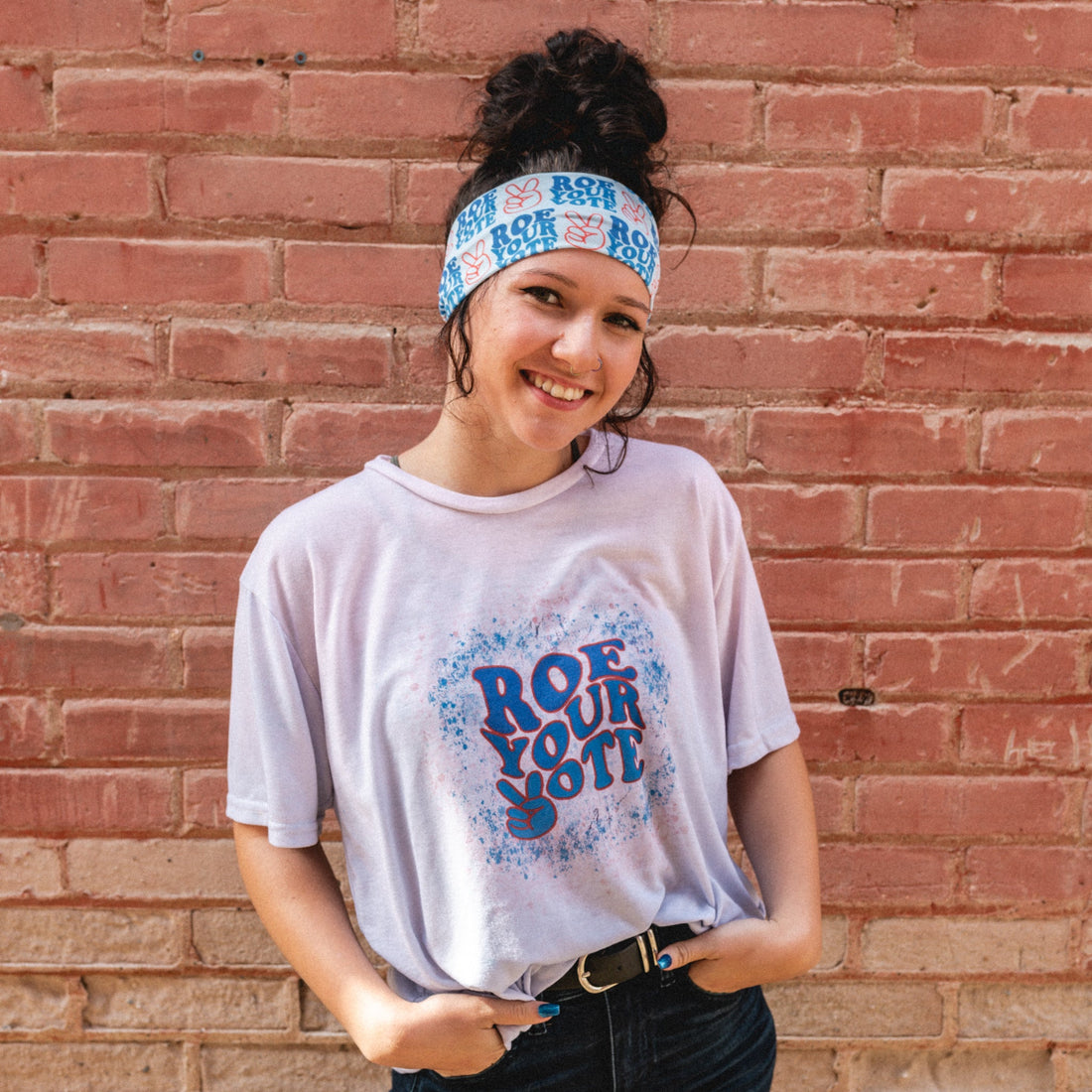 Roe Your Vote Stretch Headband - The Sassy Olive