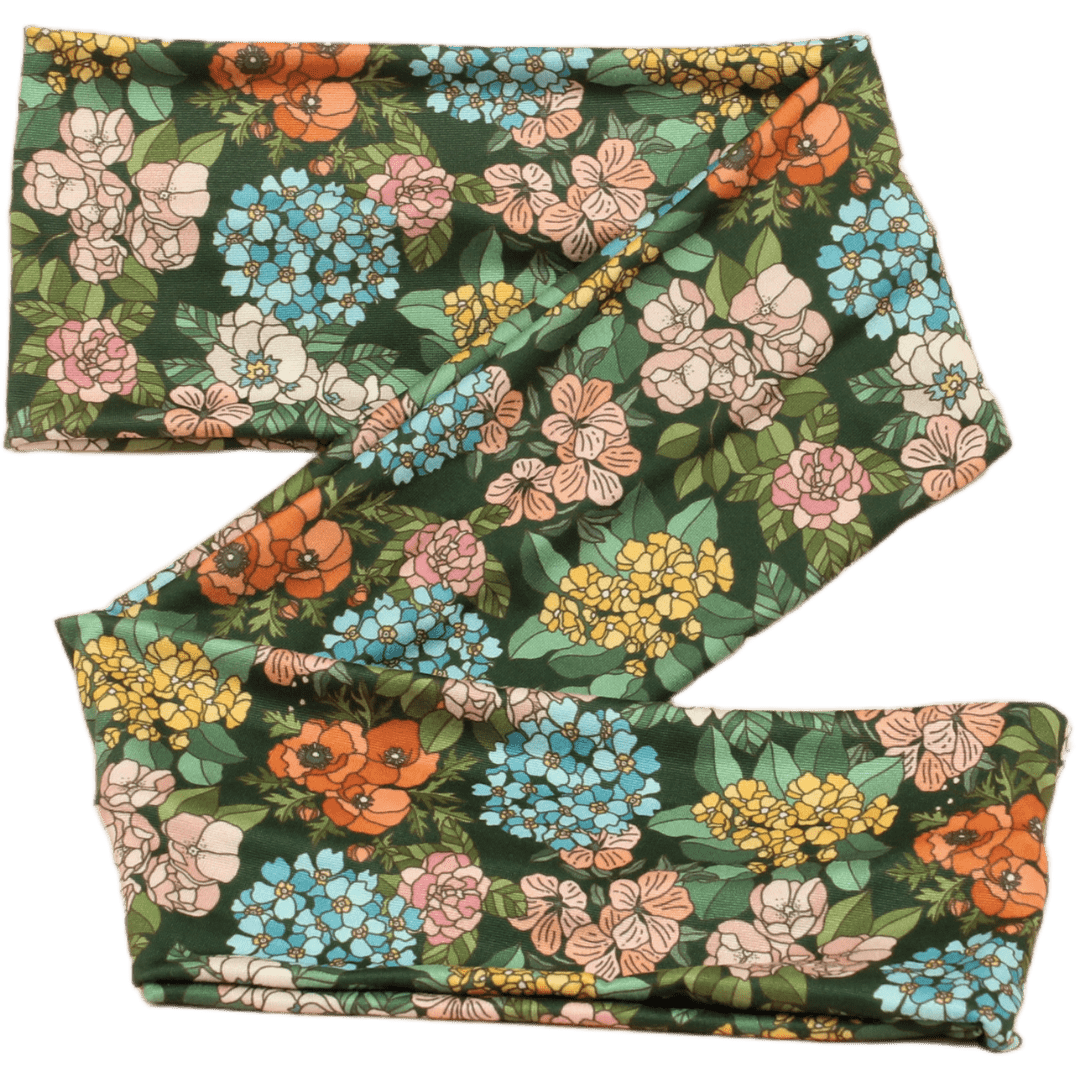 Rosa Floral Wrap Headband - The Sassy Olive