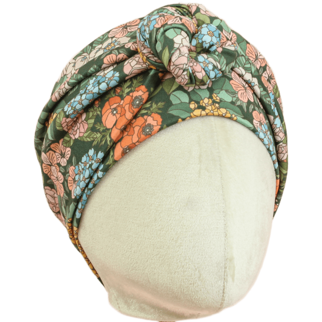 Rosa Floral Wrap Headband - The Sassy Olive