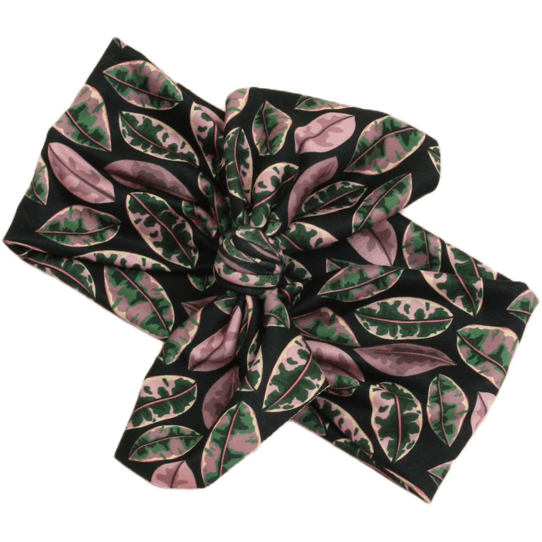 Rubber Plant Top Knot Headband - The Sassy Olive