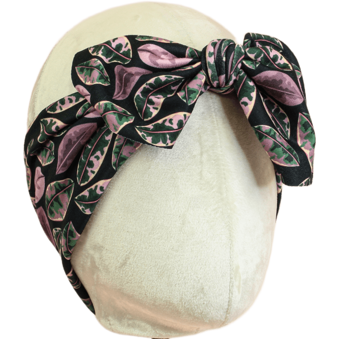 Rubber Plant Top Knot Headband - The Sassy Olive