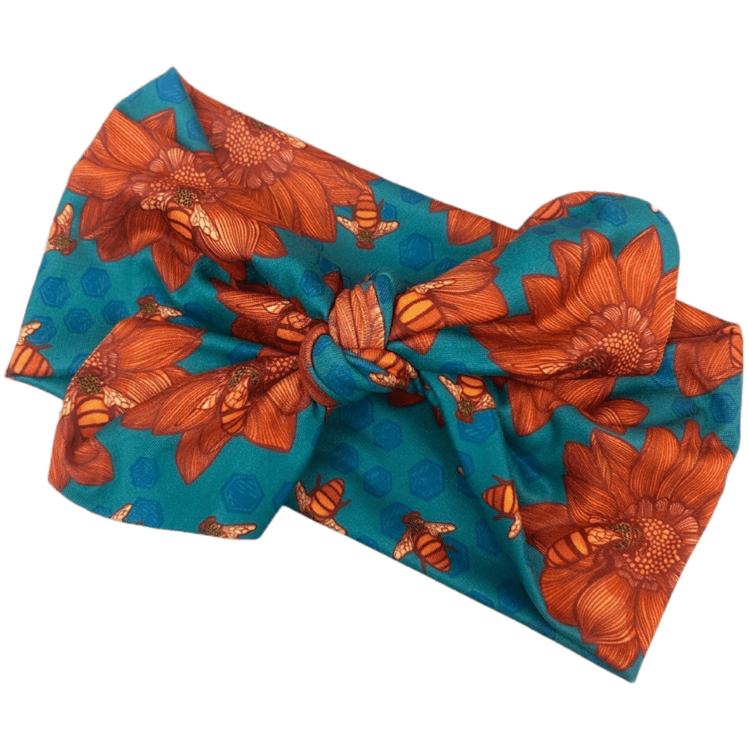 Rusty Bees Top Knot Headband - The Sassy Olive