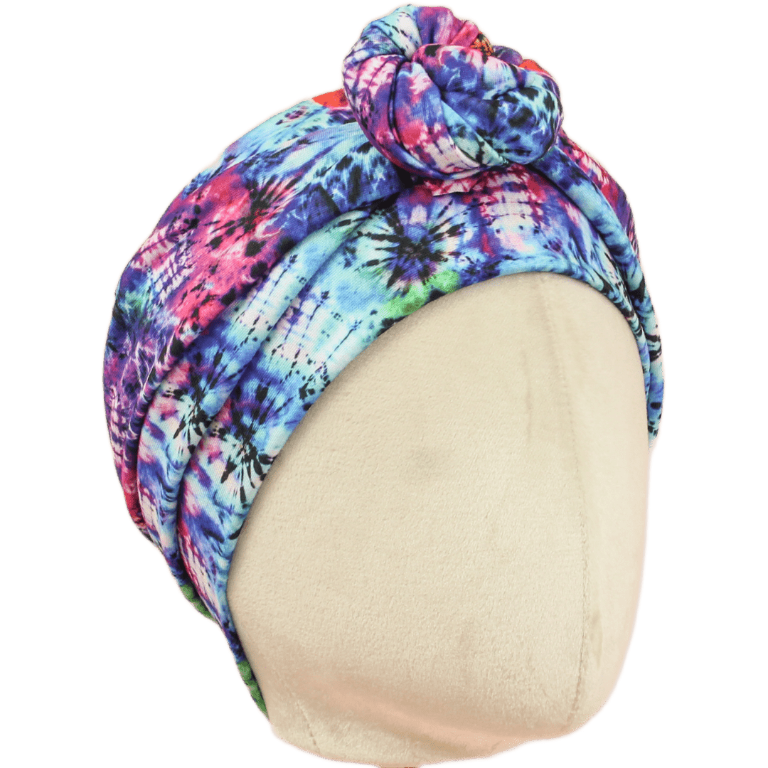Saffron Tie Dye Wrap Headband - The Sassy Olive
