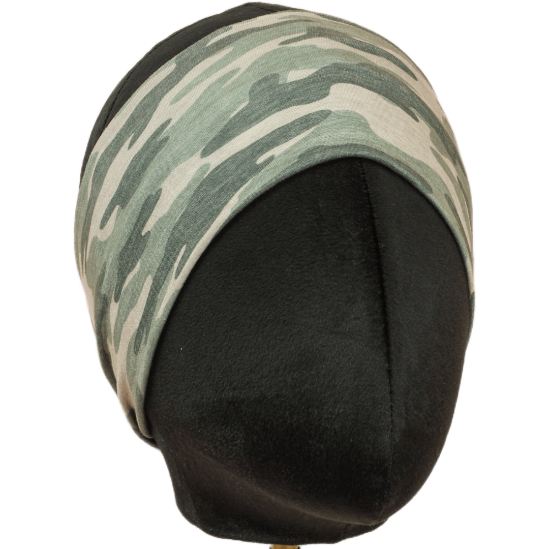Sage Camo Stretch Headband - The Sassy Olive