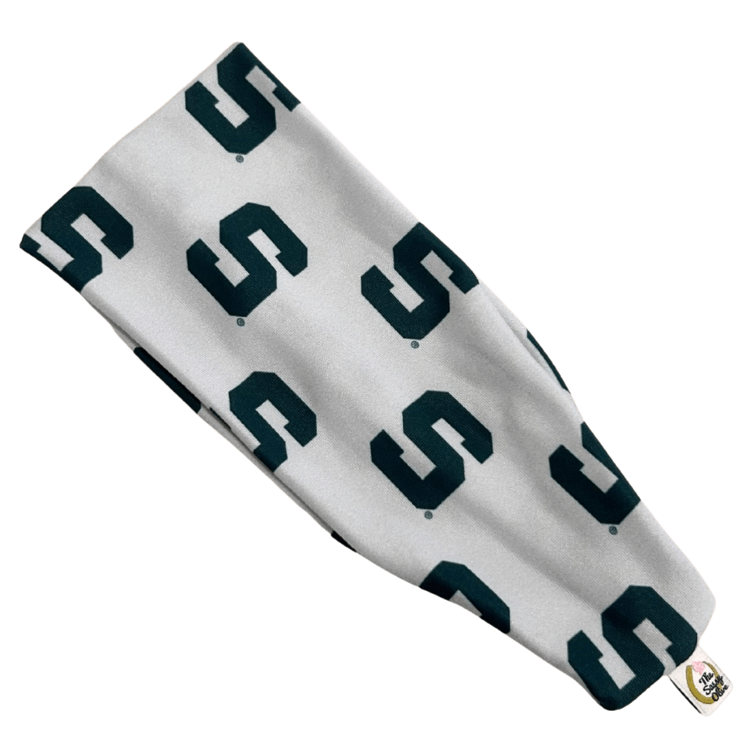 Santonio Michigan State Stretch Headband - The Sassy Olive