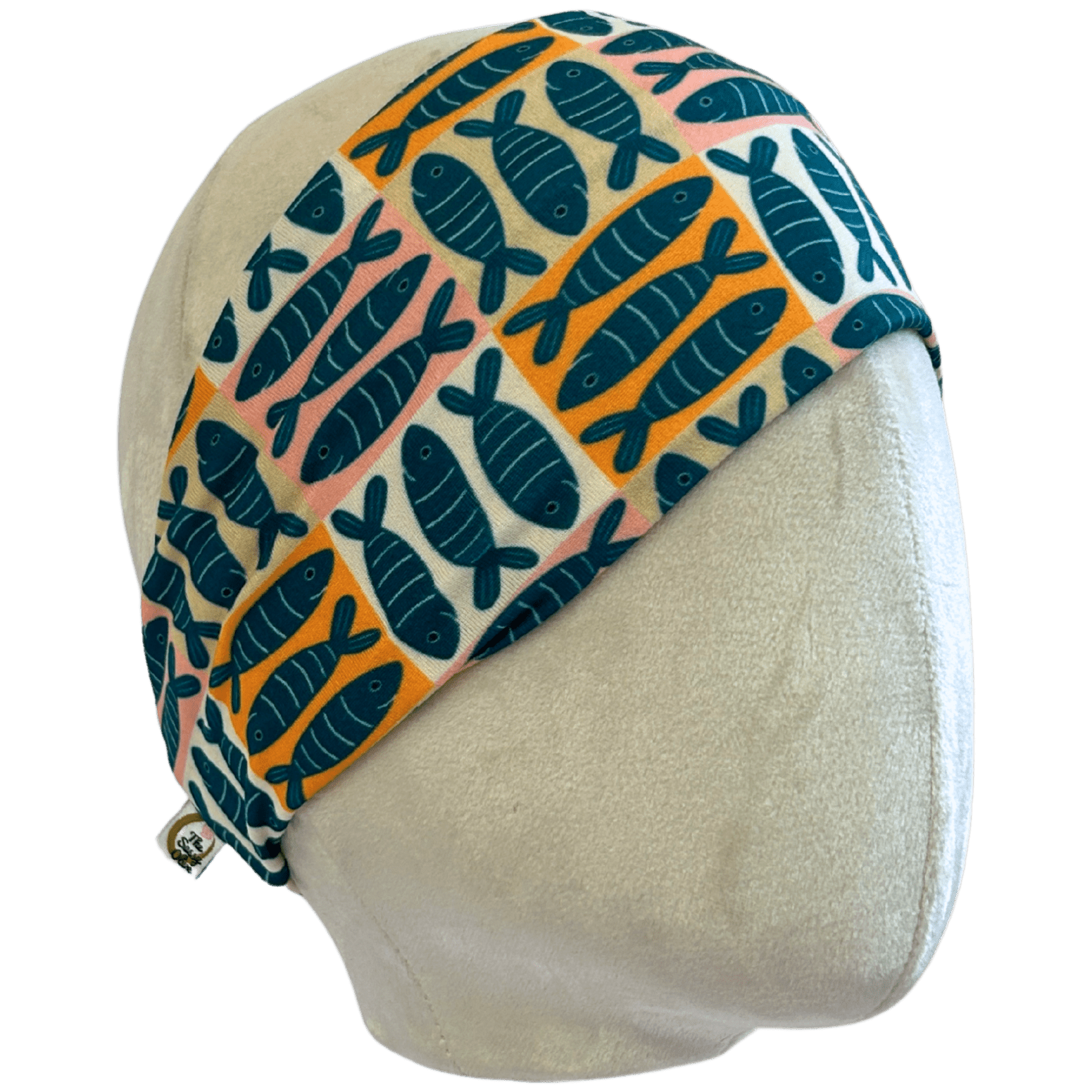 Sardine Grid Stretch Headband - The Sassy Olive