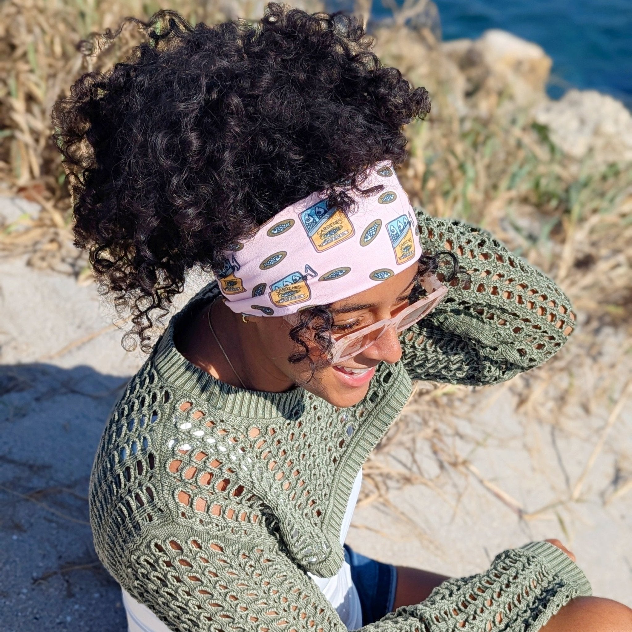 Sassy Sardines Stretch Headband - The Sassy Olive