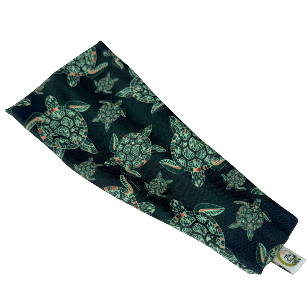 Save the Turtles Stretch Headband - The Sassy Olive