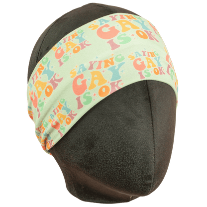 Saying Gay is OK Stretch Headband - The Sassy Olive