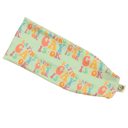 Saying Gay is OK Stretch Headband - The Sassy Olive