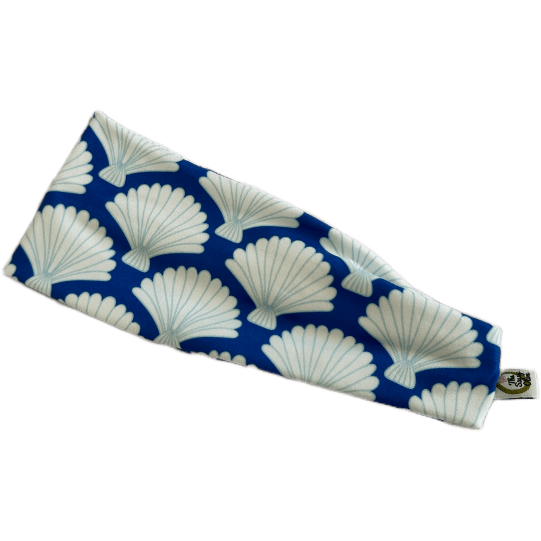 Scallop Shells Stretch Headband - The Sassy Olive