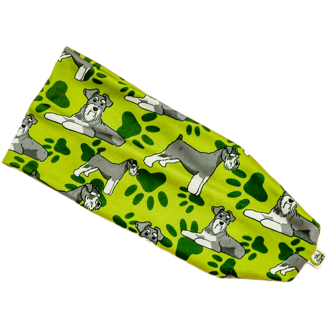 Schnauzer Stretch Headband - The Sassy Olive